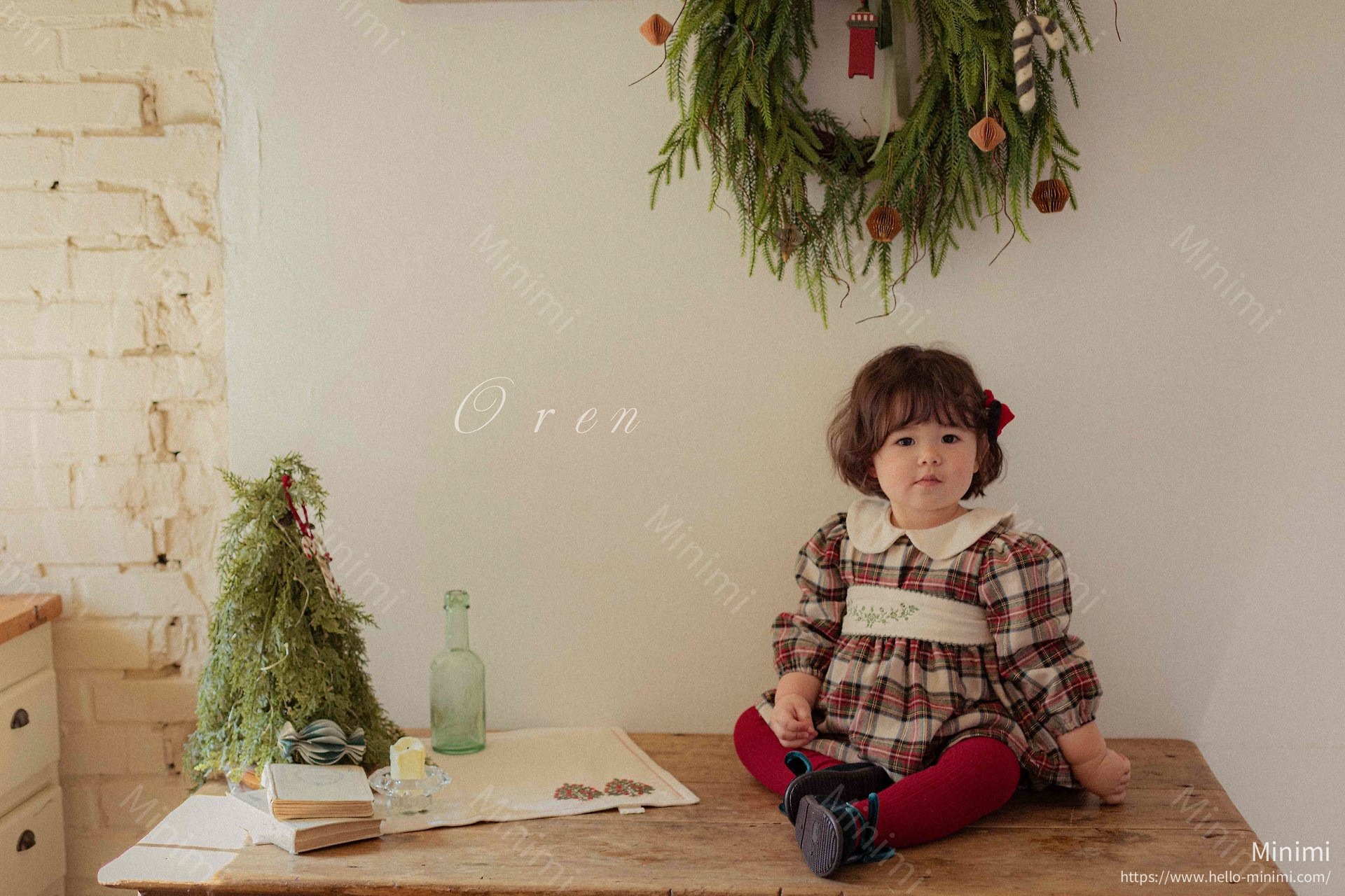 Oren Noelia Check Dress 細節圖 8