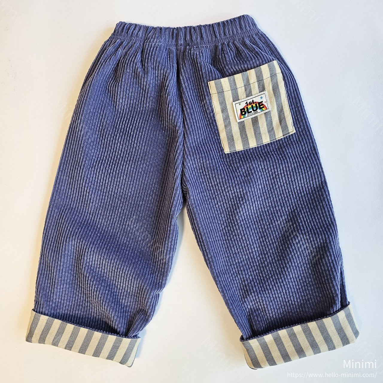 1st BLUE Corduroy Cabra Pants 細節圖 2