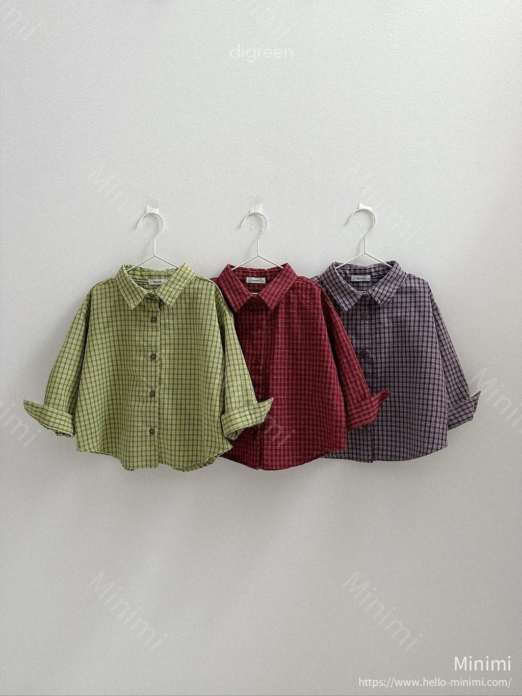 digreen Picnic Check Shirt 細節圖 1