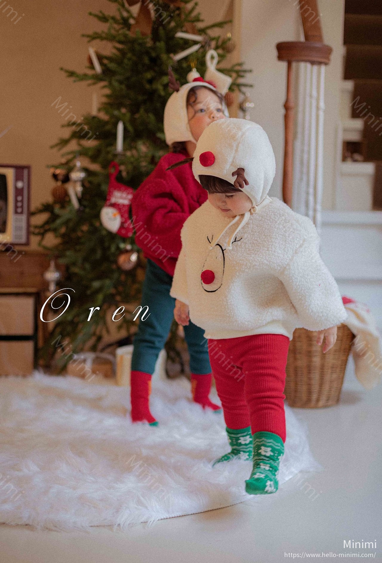 Oren Santa Socks 5-Piece Set 細節圖 11