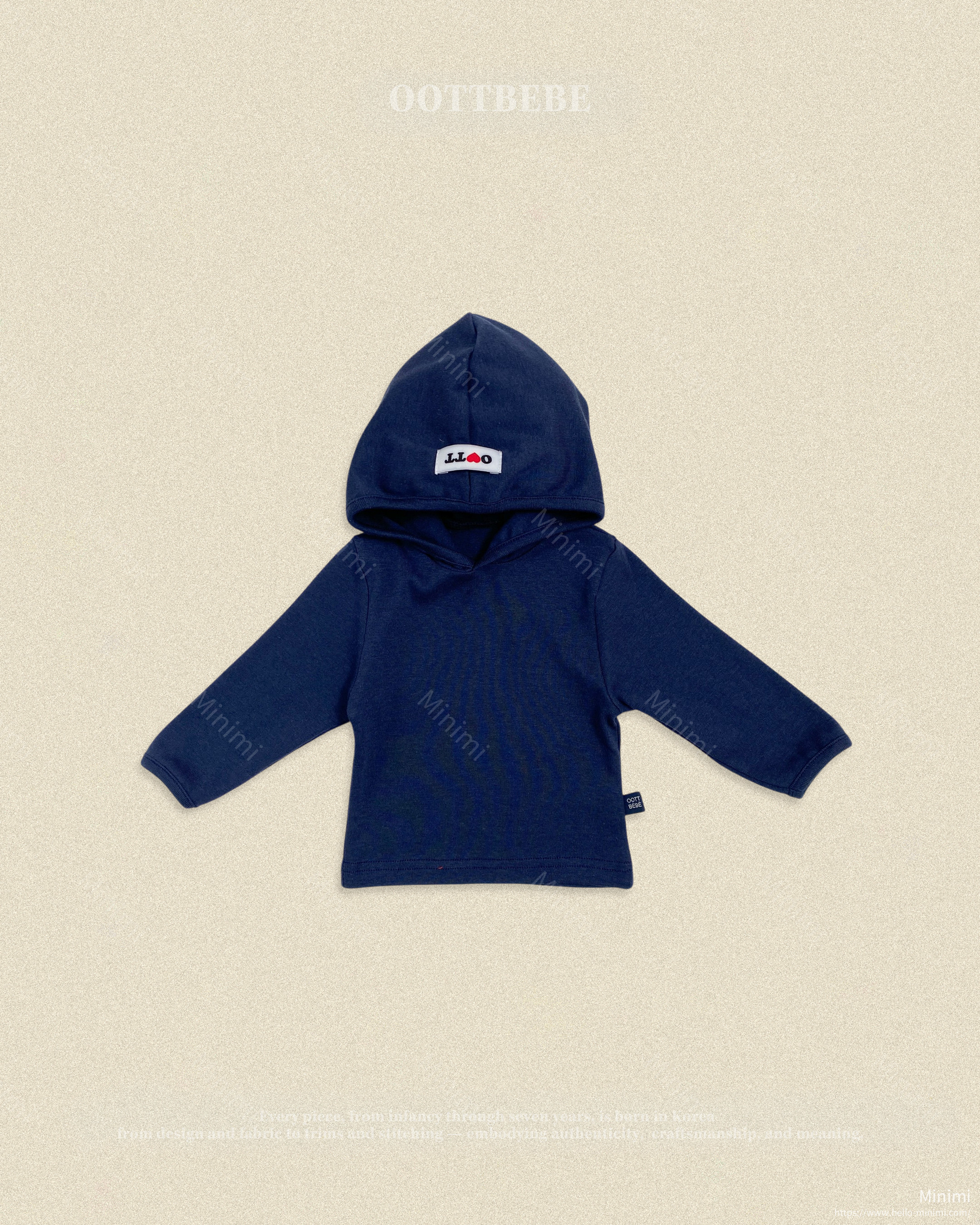 oott bebe Retro Hooded Tight T-shirt 細節圖 9
