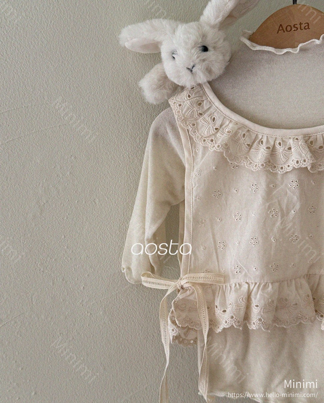 Aosta atelier Lace Olivia Vest 細節圖 3
