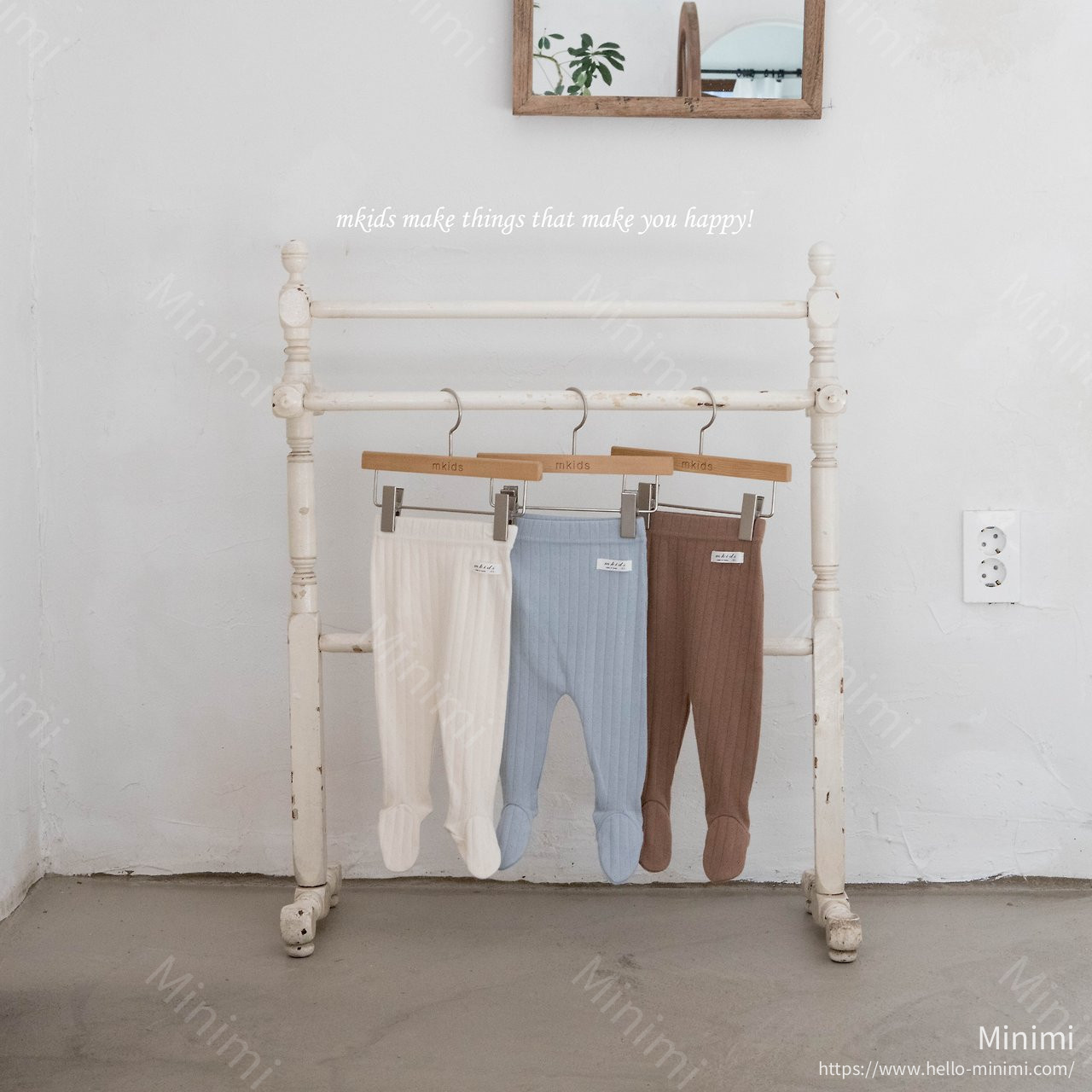mkids Able Footed Leggings - 韓國童裝代購主圖