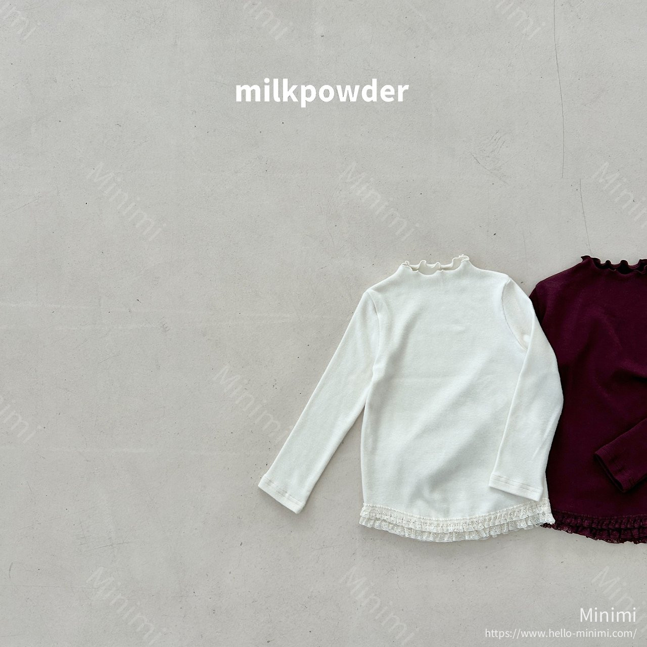milkpowder Charlotte Tee 細節圖 2