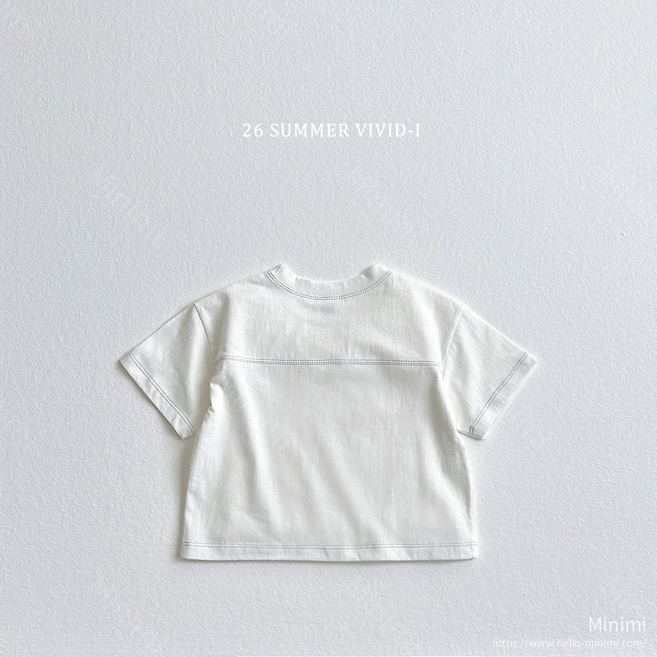VIVID-I Slit Stitch T-Shirt 細節圖 3