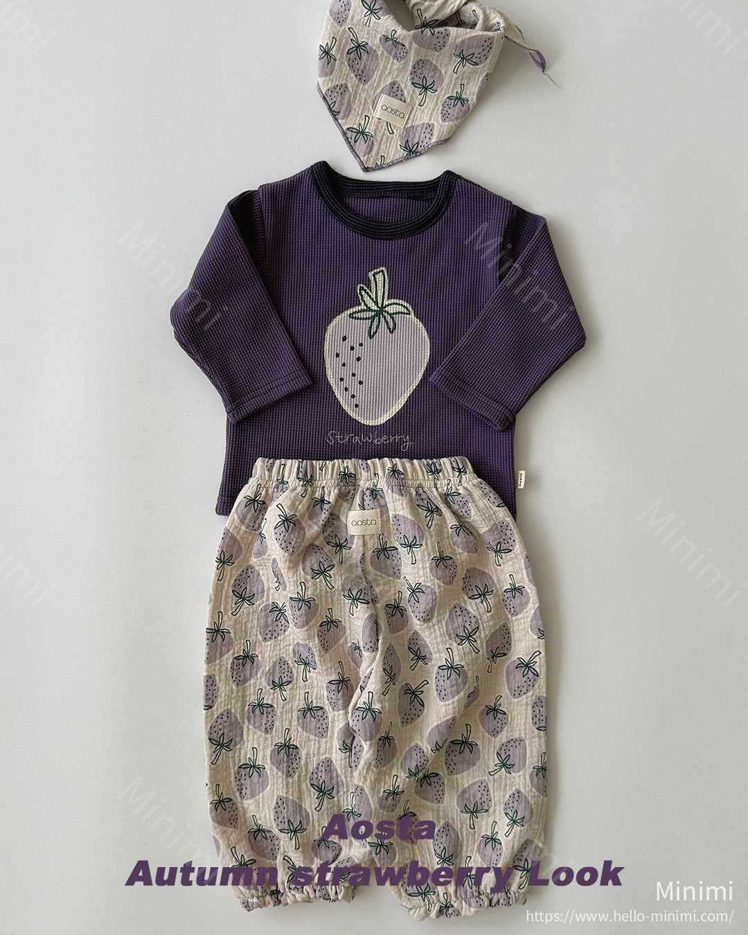 Aosta atelier Strawberry Scarf 細節圖 20