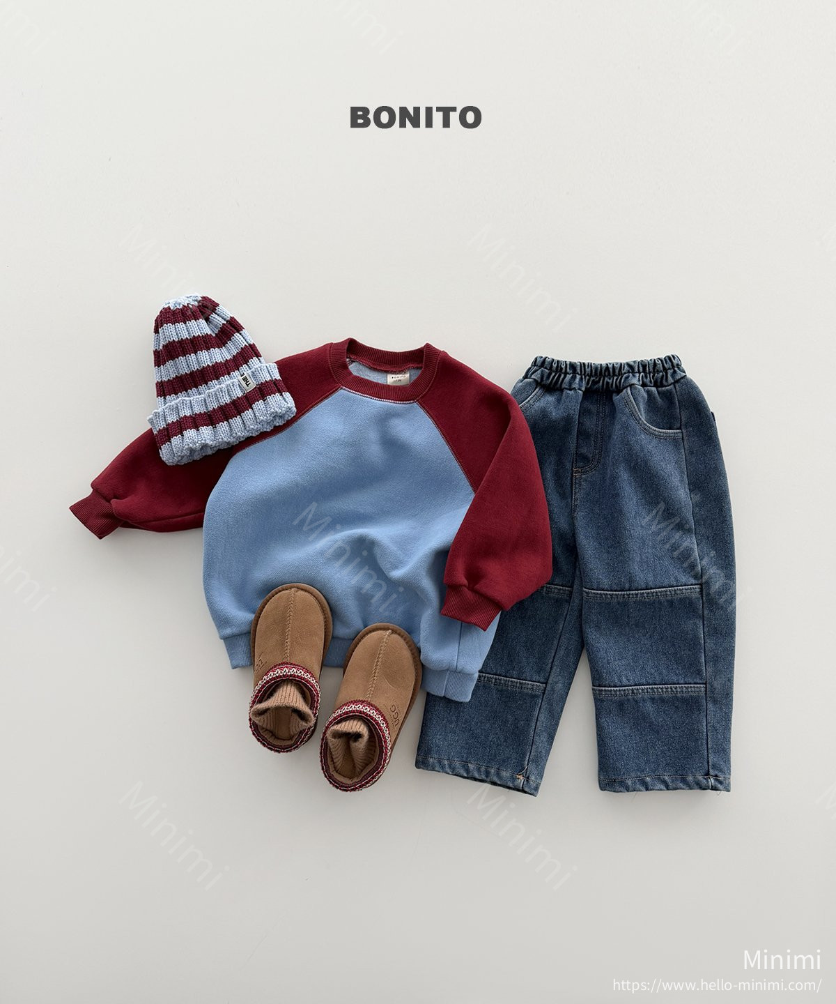 BONITO Two-Tone Knit Beanie 細節圖 3