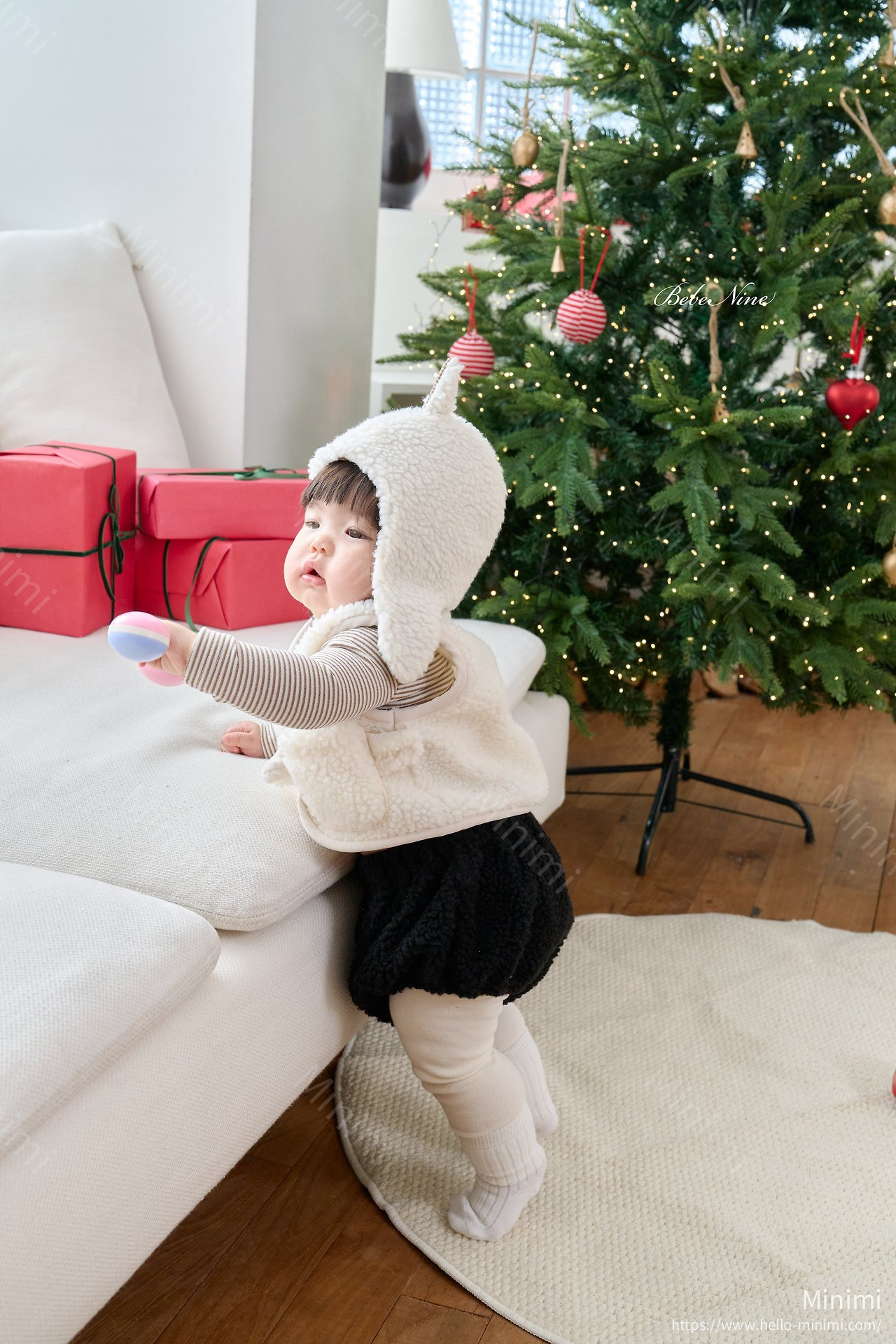 bebe nine Little Lamb Vest 細節圖 10