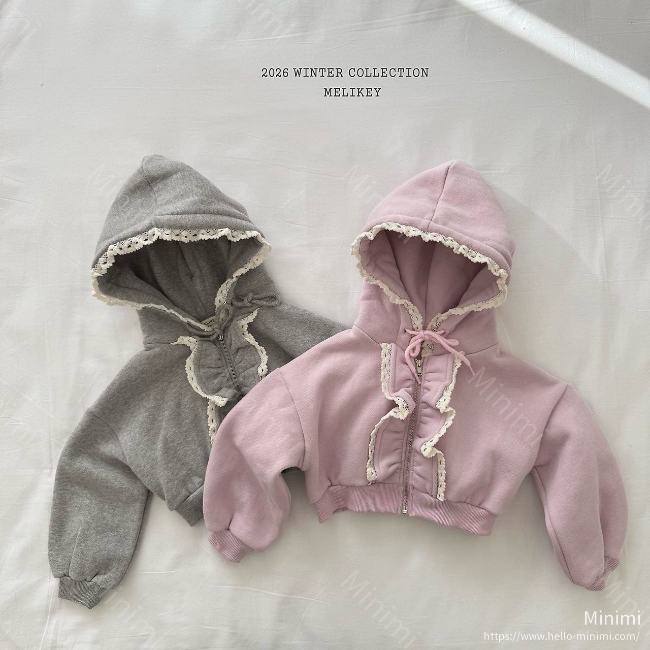 Melikey Juju Frill Hood Zip-up 細節圖 19