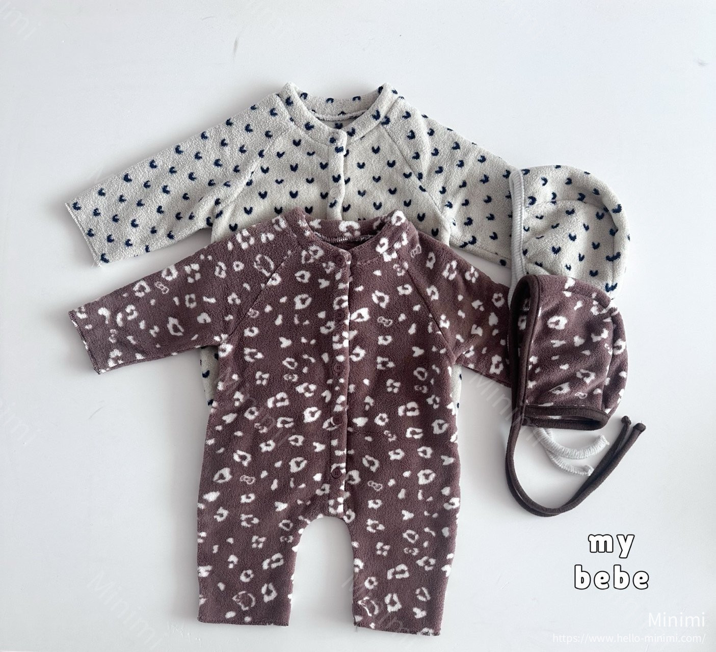 my_bébé Poodle Button Suit Set 細節圖 2