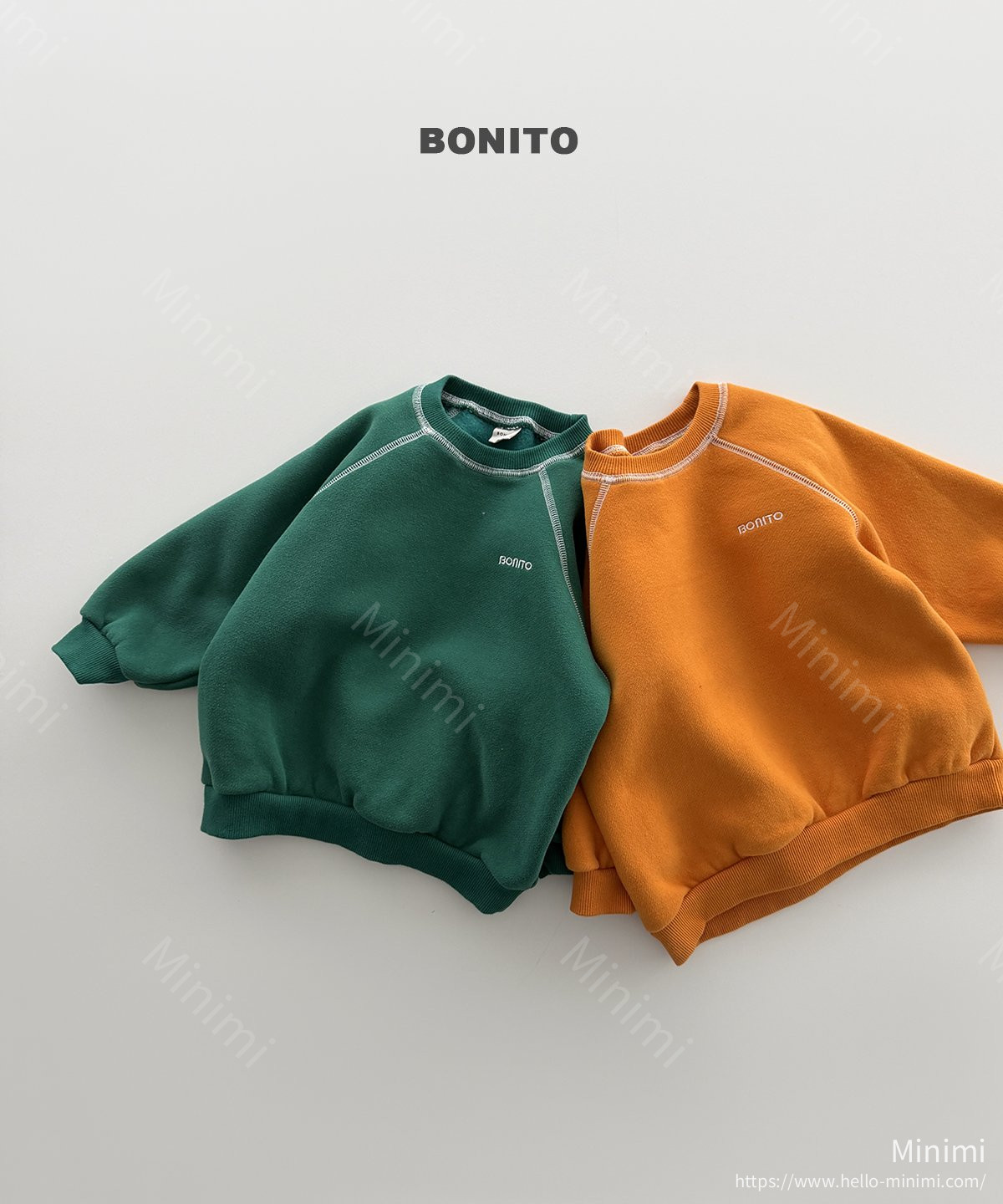 BONITO Carrot Raglan Sweatshirt 細節圖 2