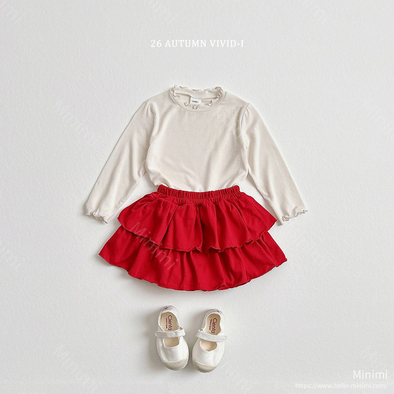 VIVID-I Soft Gauze Ruffle T-shirt 細節圖 10