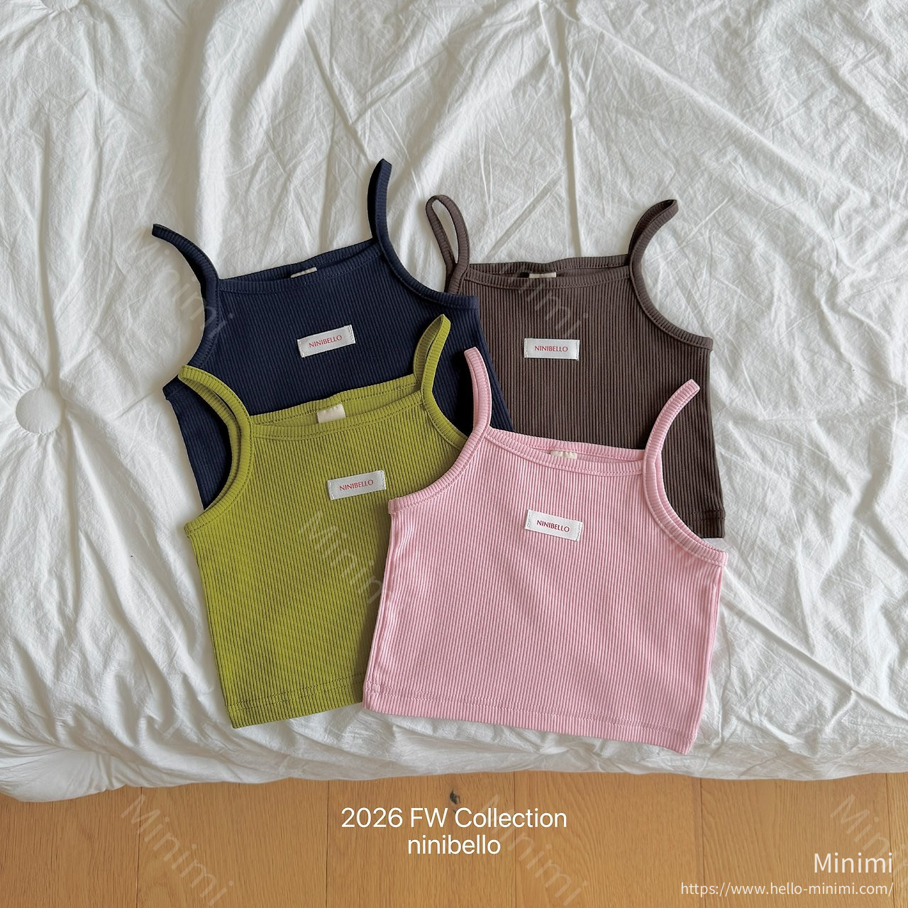 ninibello Vive Ribbed Sleeveless Top 細節圖 1