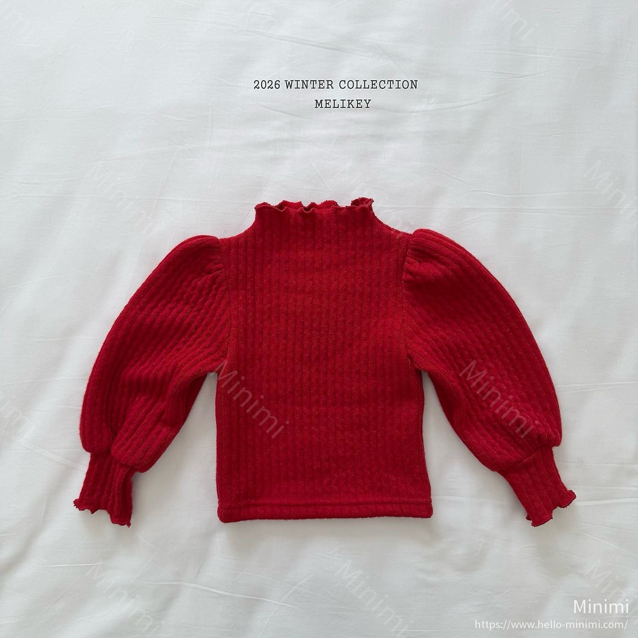 Melikey Knit Ribbed Puff Tee 細節圖 35