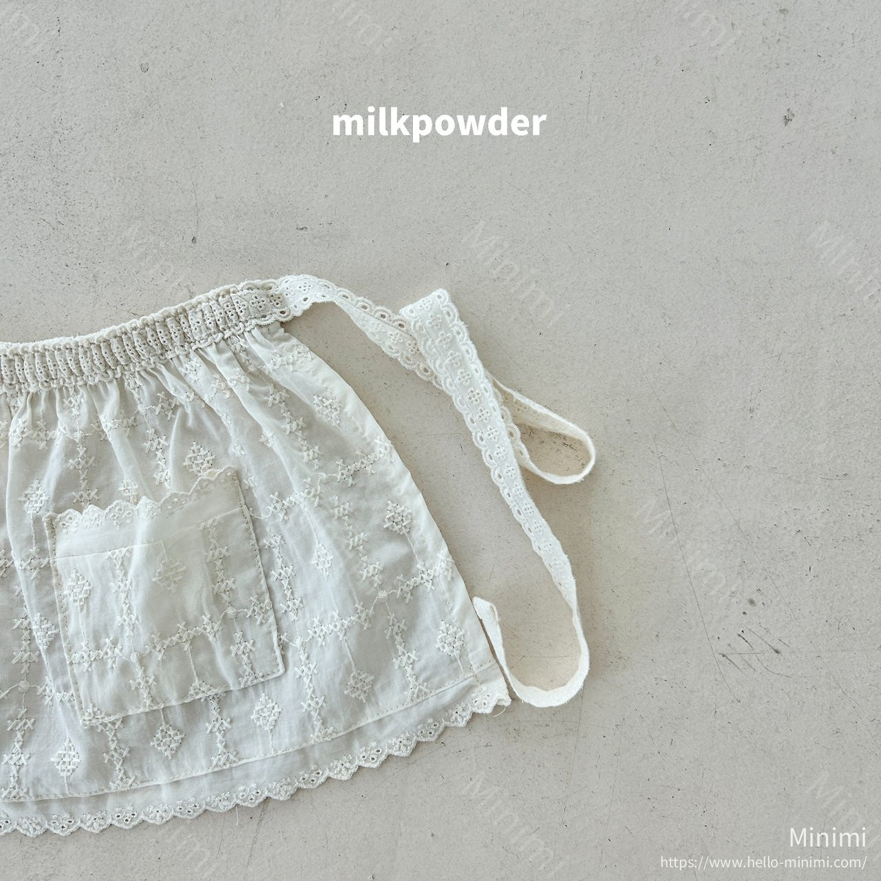 milkpowder Mimi Apron 細節圖 7