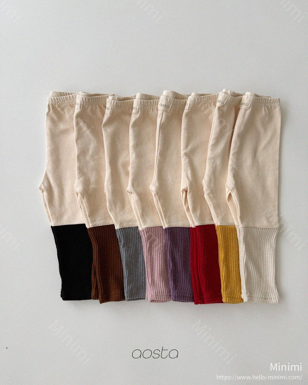 Aosta atelier Everyday Leggings - 韓國童裝代購主圖