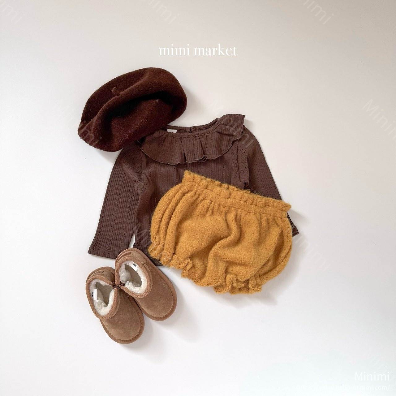 mimi-market Cocoon Frill Bloomer 細節圖 2