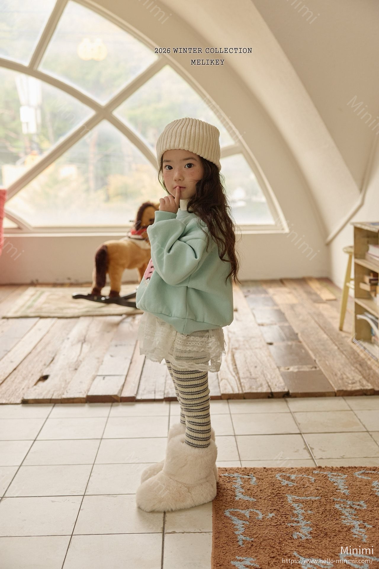 Melikey Pom Pom Shawl Frill Tee 細節圖 9