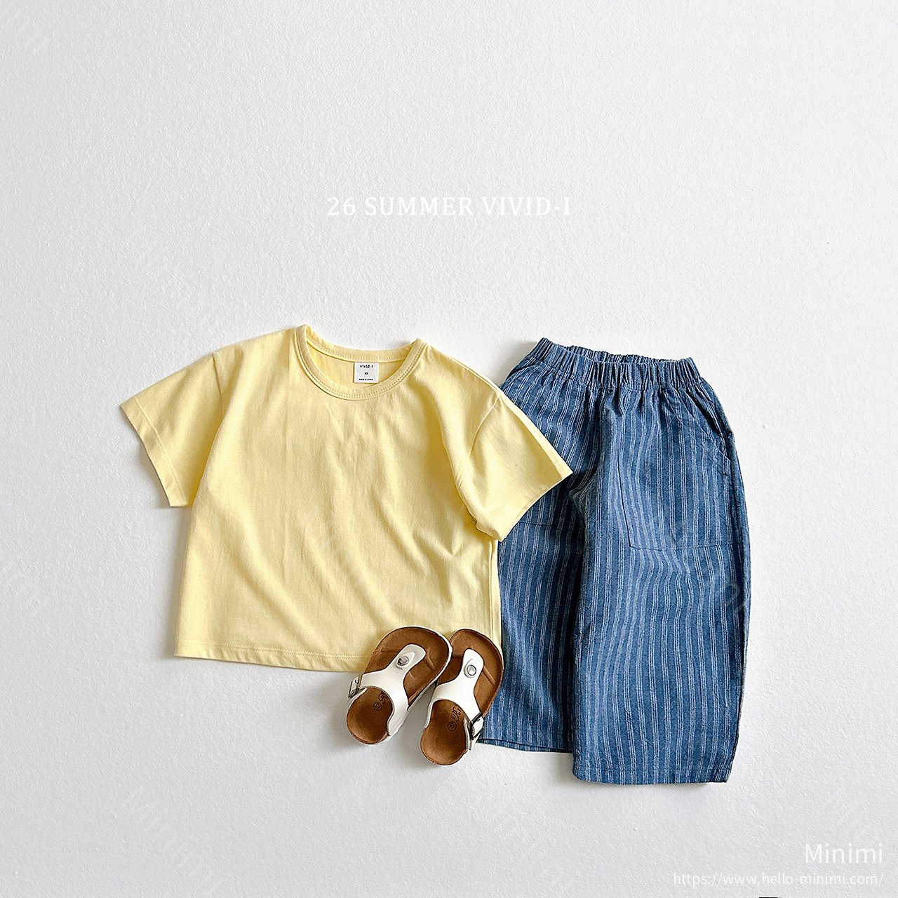 VIVID-I Cropped Striped Linen Pants 細節圖 12