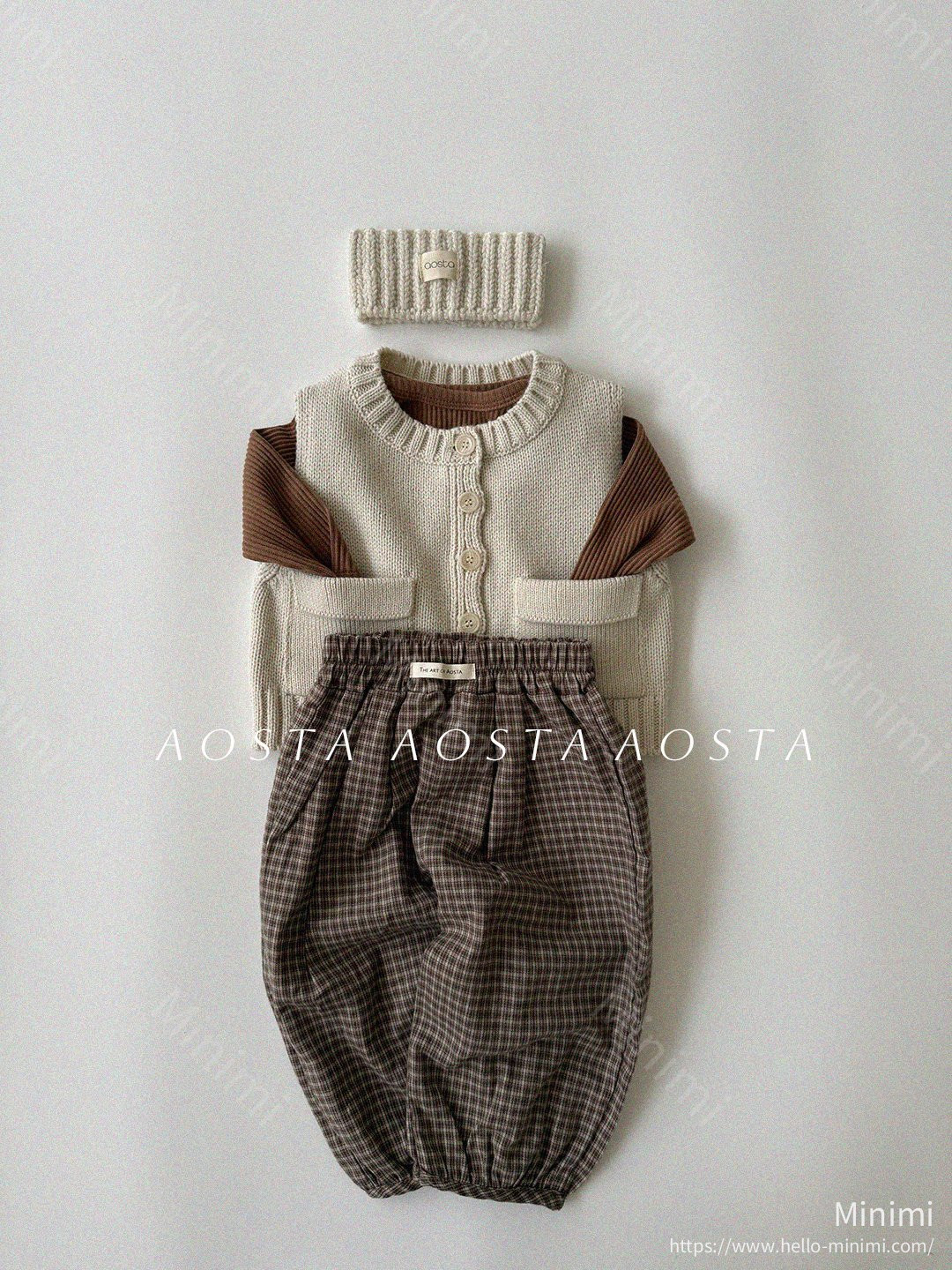 Aosta atelier Knit Cookie Headband 細節圖 6