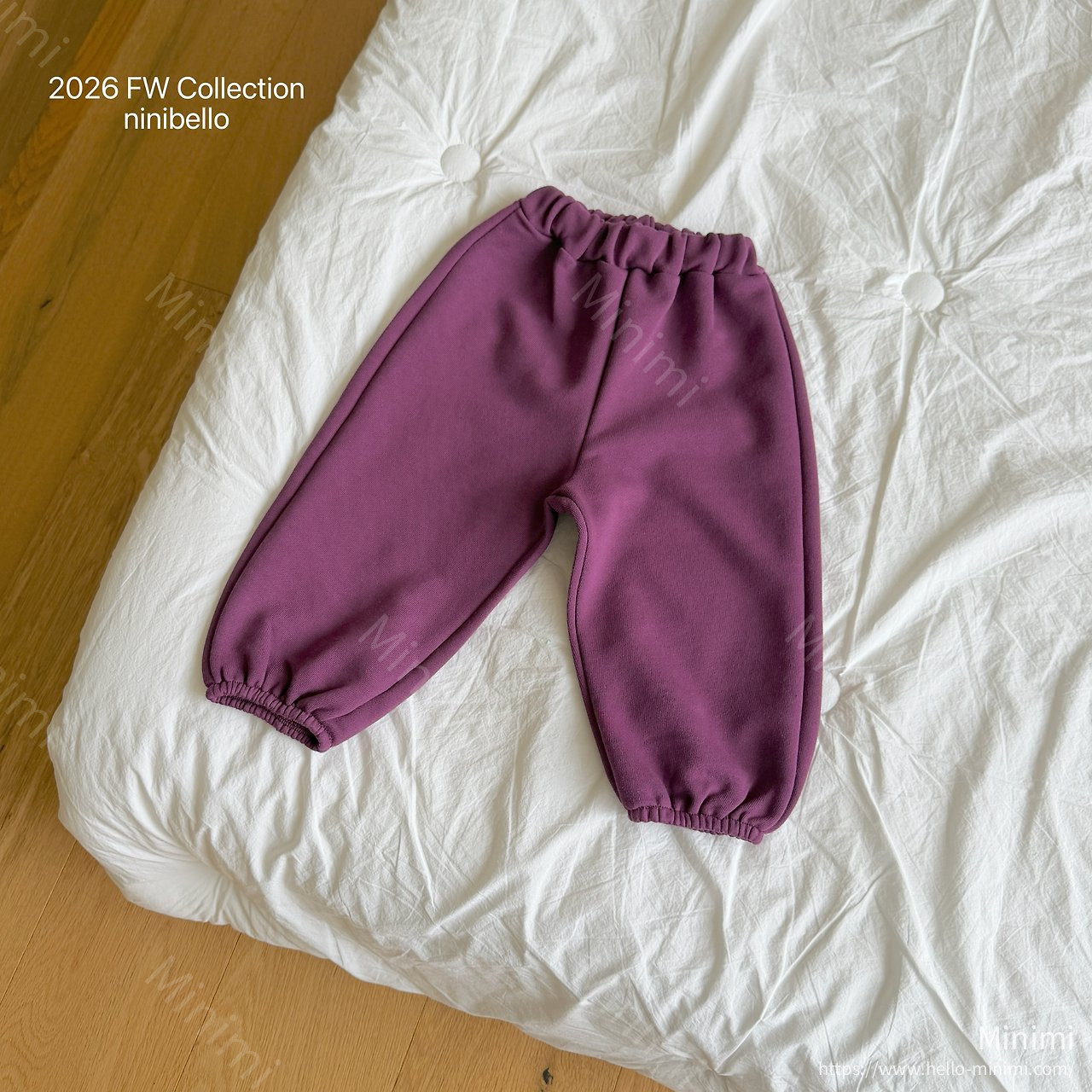 ninibello Betty Color Sweat Pants 細節圖 4