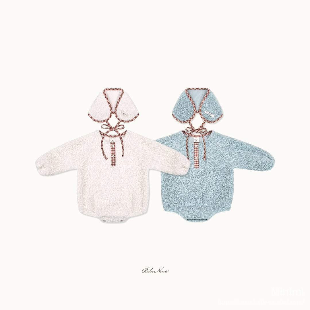 bebe nine Bichon Sweatshirt Romper 細節圖 18