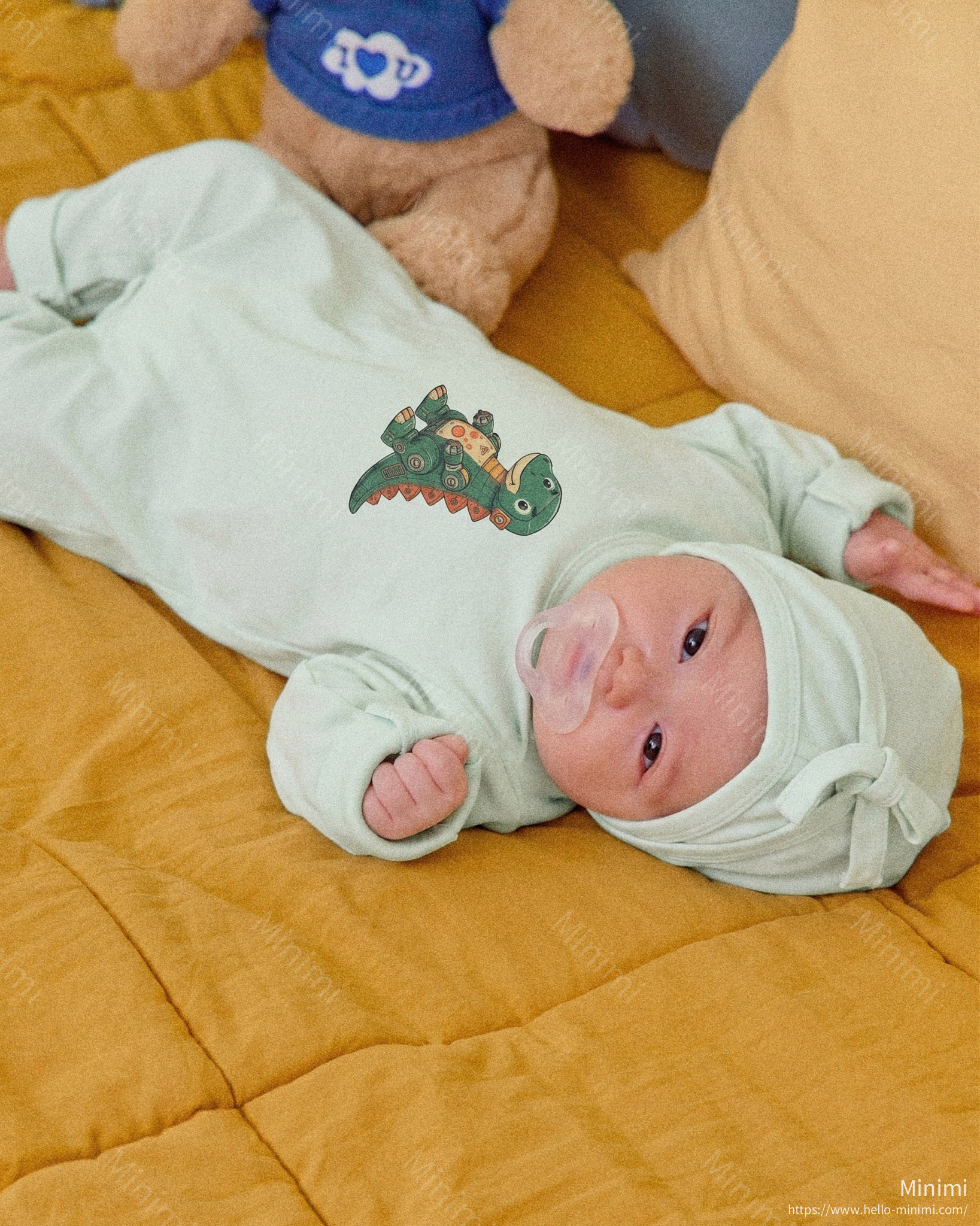 oott bebe Robot Dinosaur Full Bodysuit 細節圖 18