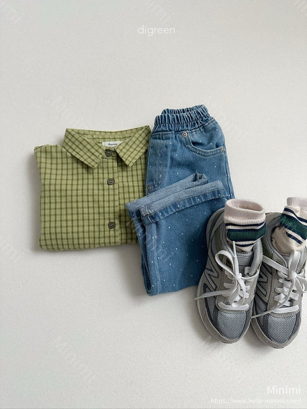 digreen Dot Denim Pants 細節圖 16