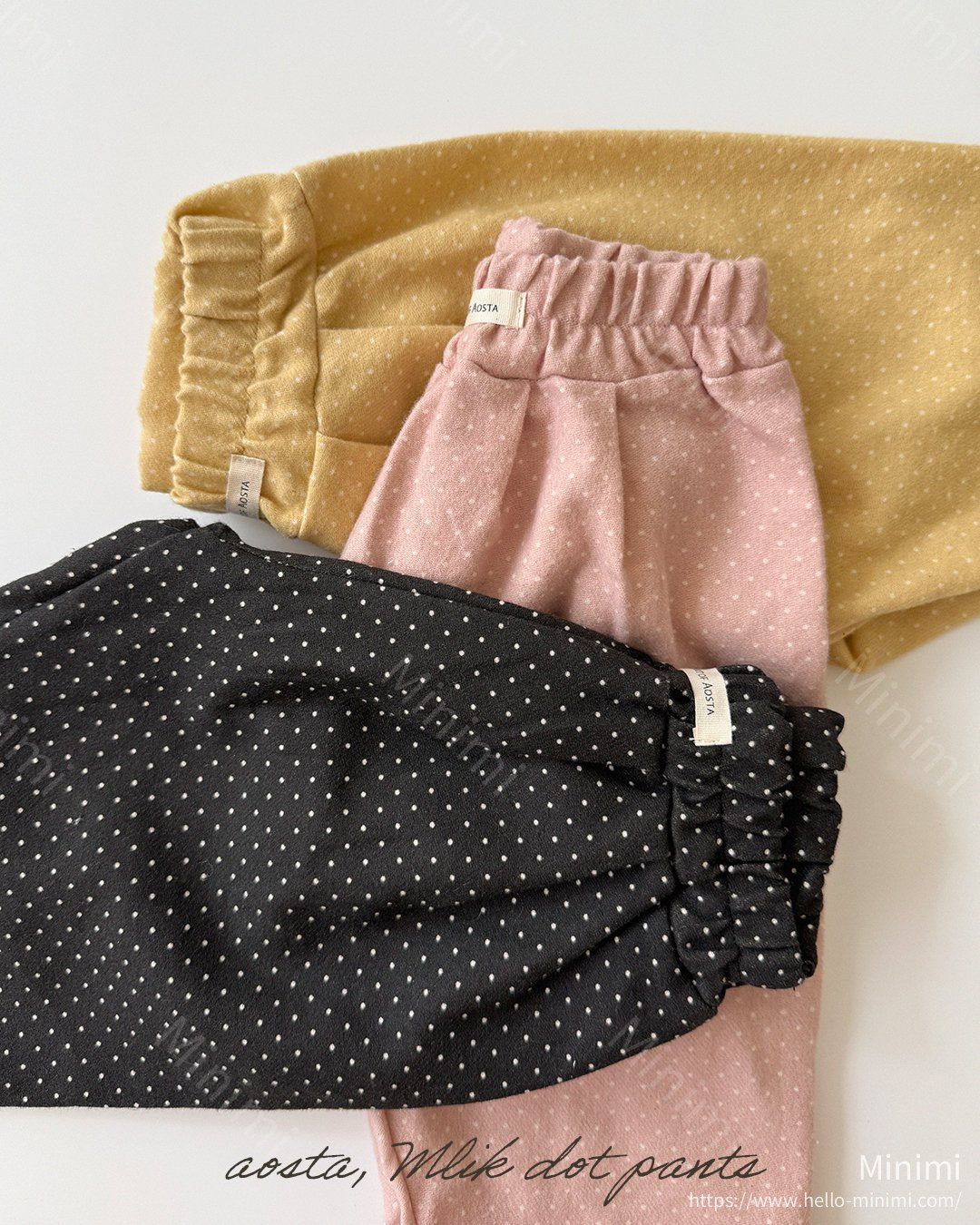 Aosta atelier Milk Dot Pants 細節圖 18