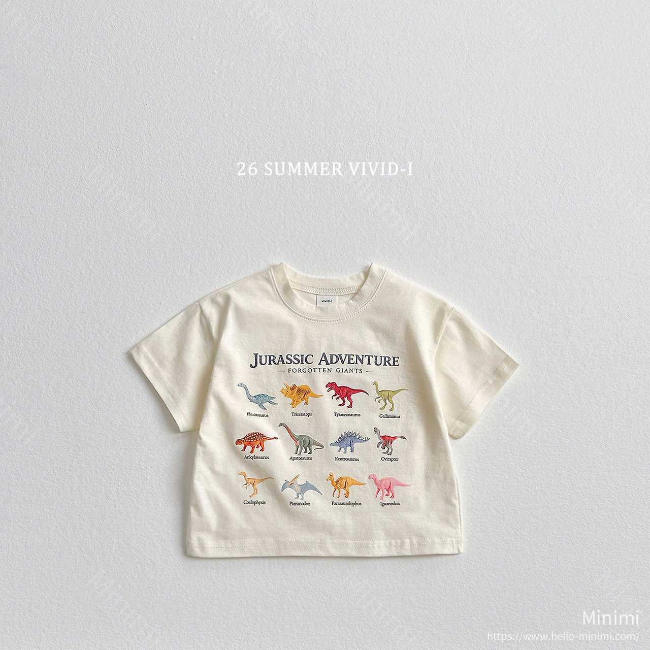 VIVID-I Little Dino T-Shirt 細節圖 3