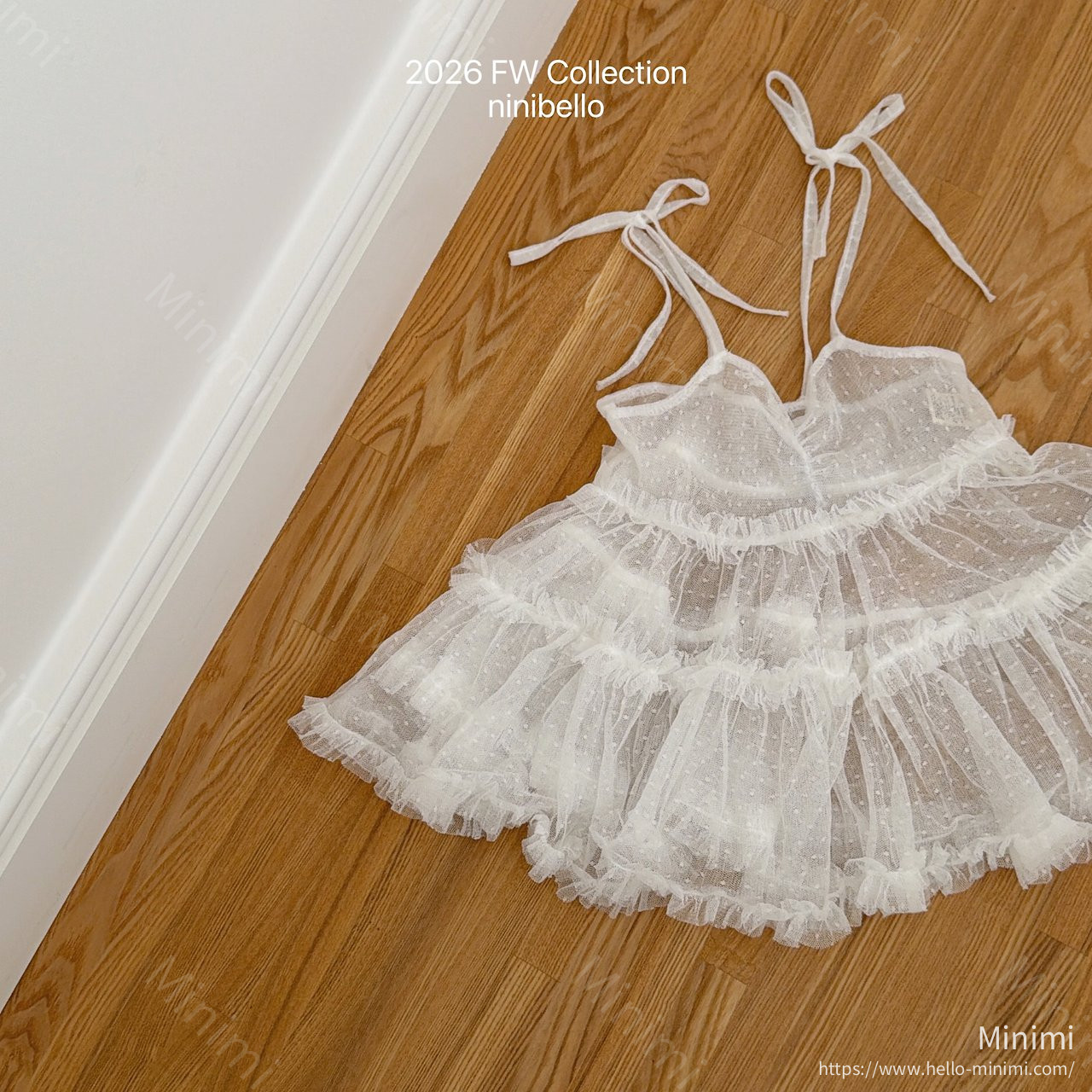 ninibello Tulle Layered Dress 細節圖 1