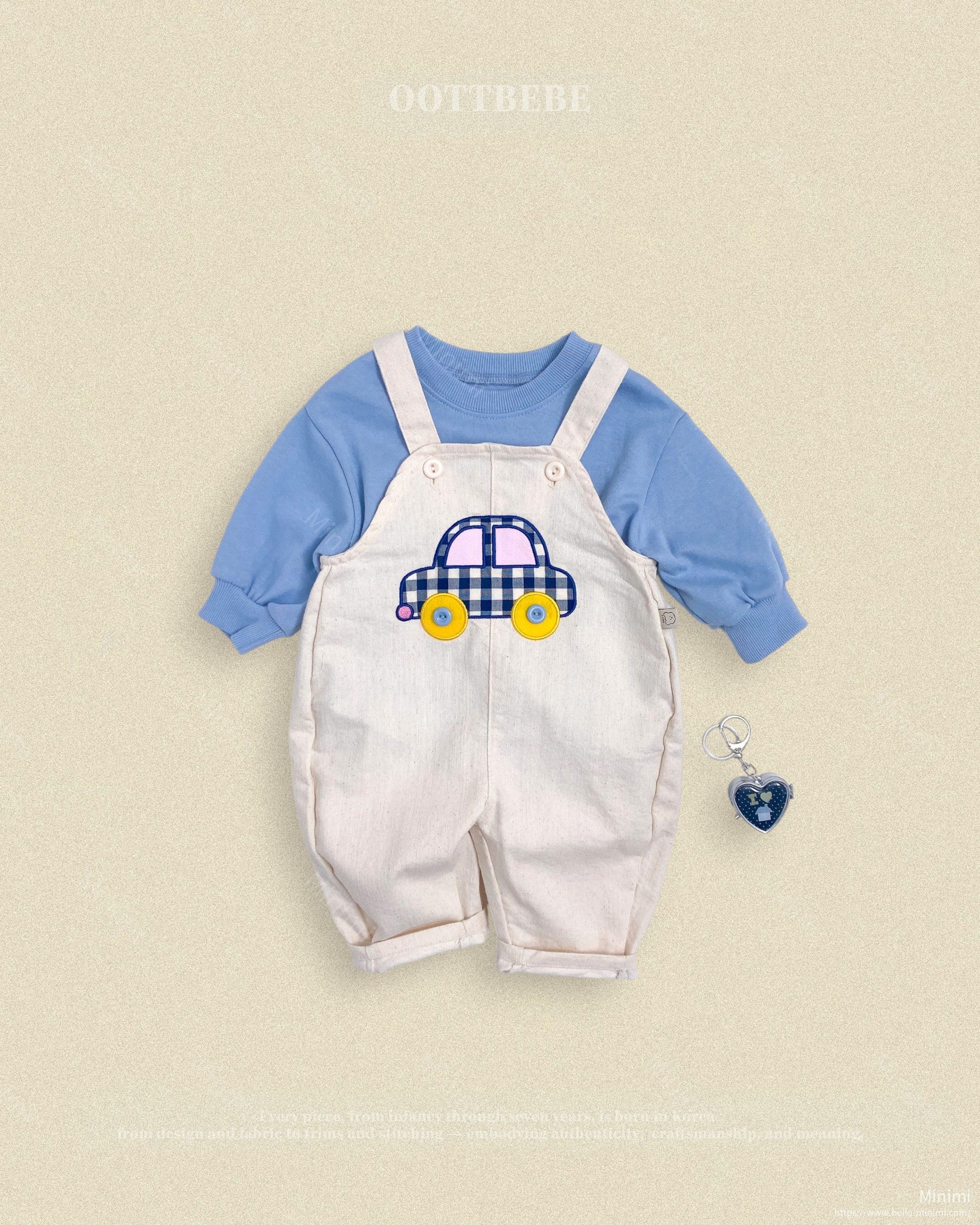 oott bebe Boongboong Denim Overalls 細節圖 12