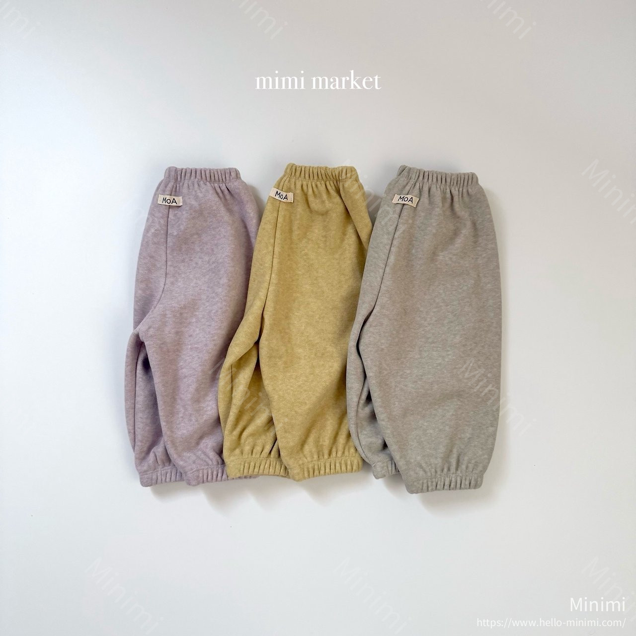 mimi-market Mink Terry Pants 細節圖 13