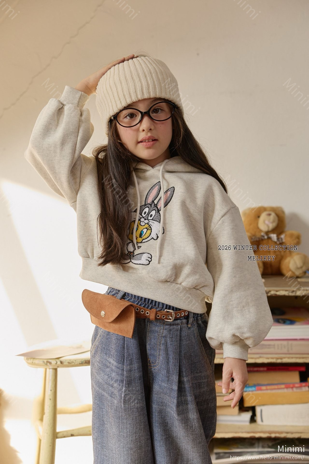 Melikey Tweety Bunny Hoodie 細節圖 12