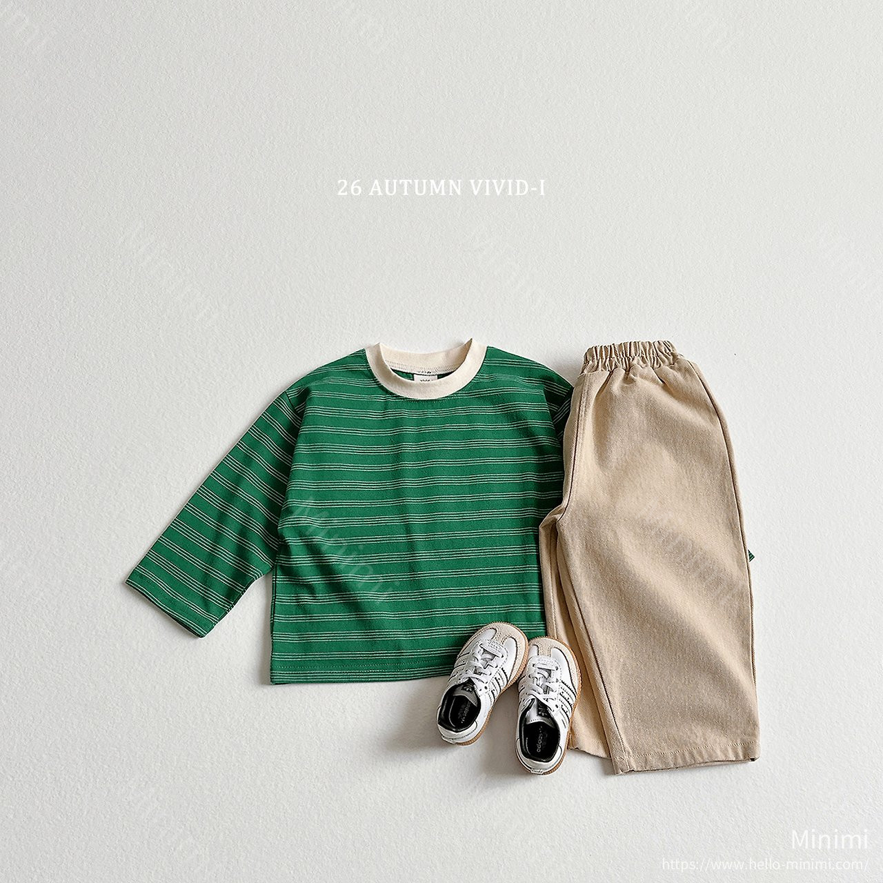 VIVID-I Stripe Smile Label T-shirt 細節圖 9