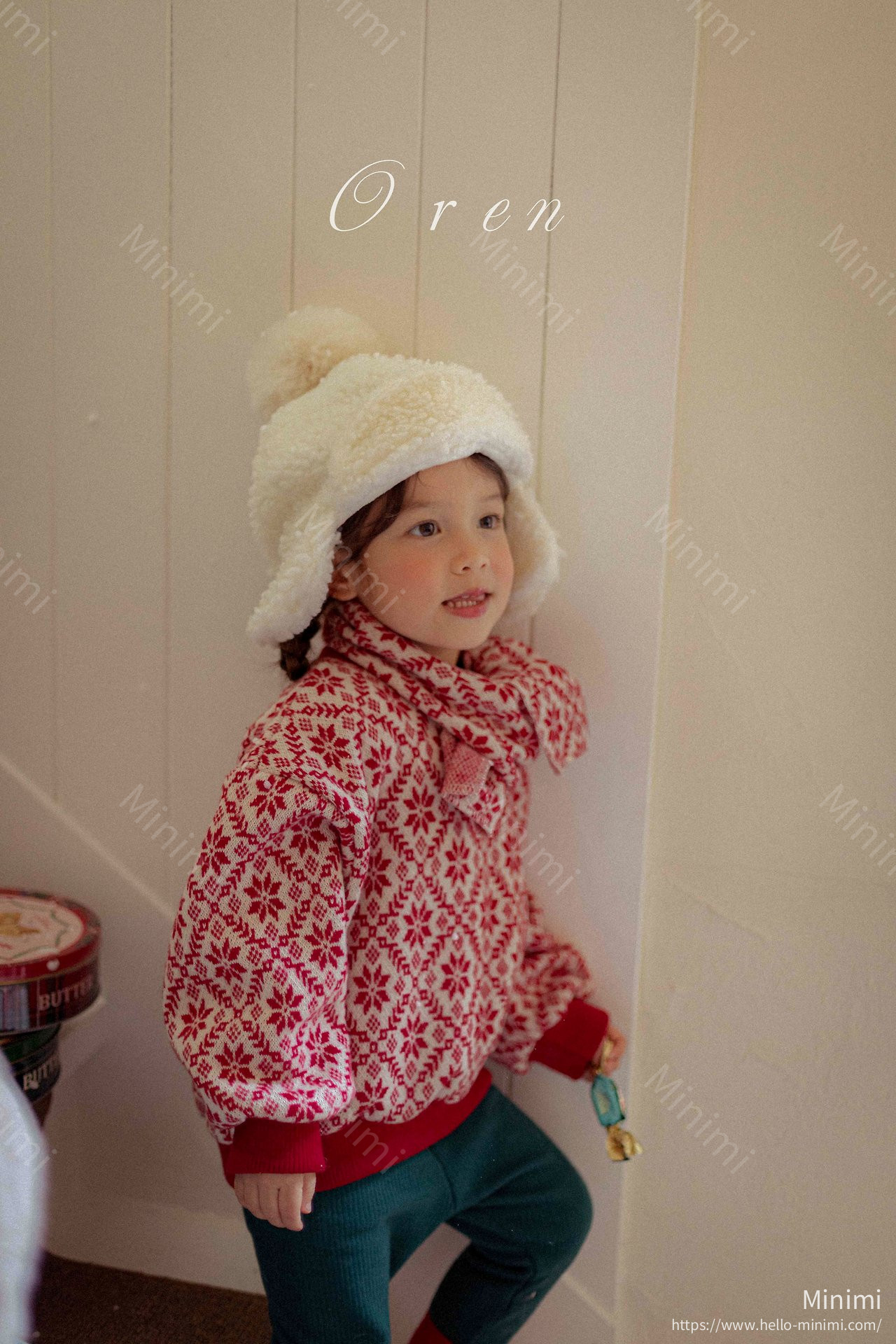 Oren Snowflake Knit Sweatshirt 細節圖 5