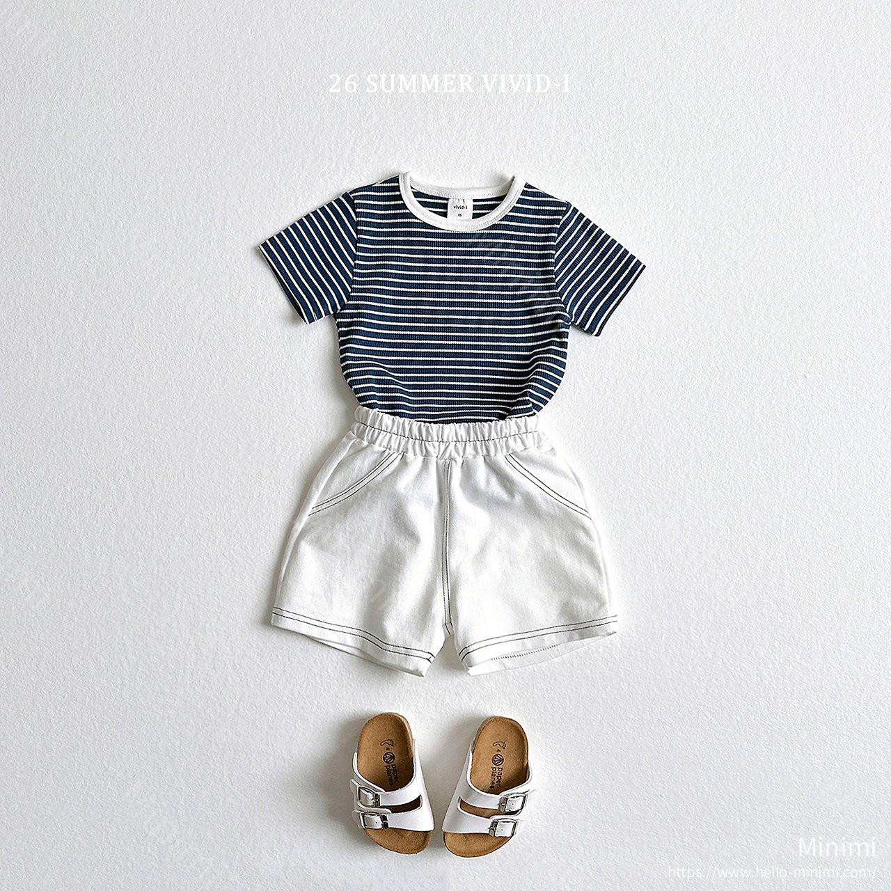 VIVID-I Striped Ribbed Bound T-Shirt 細節圖 17