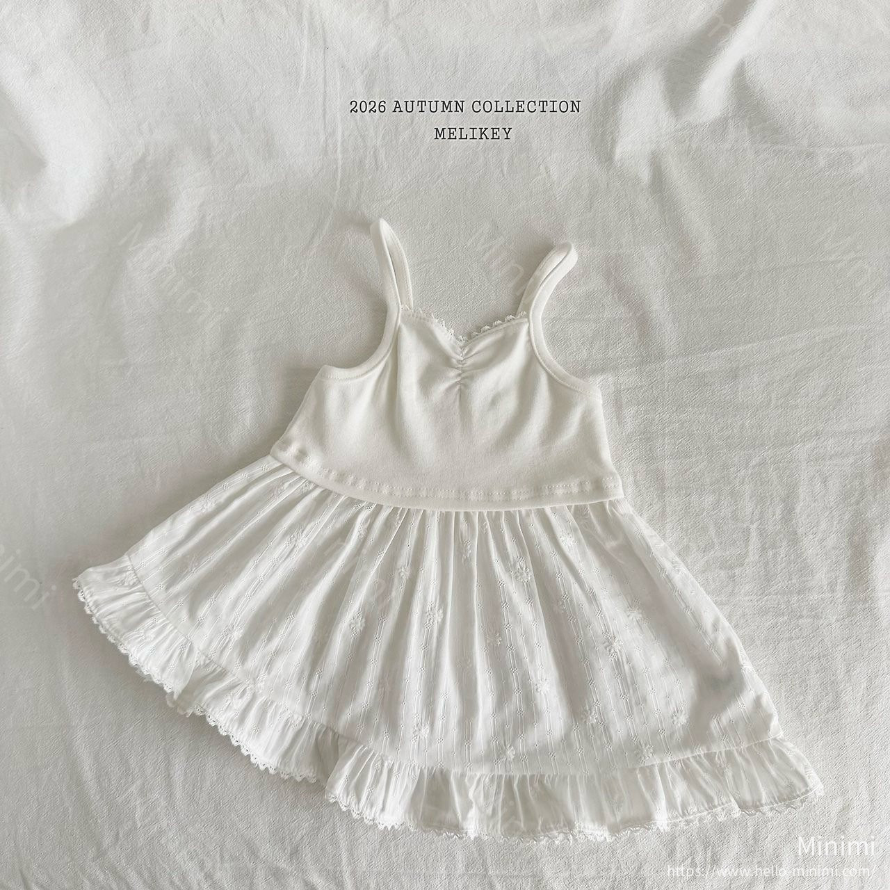 Melikey Ballet Frill Sleeveless Dress 細節圖 1