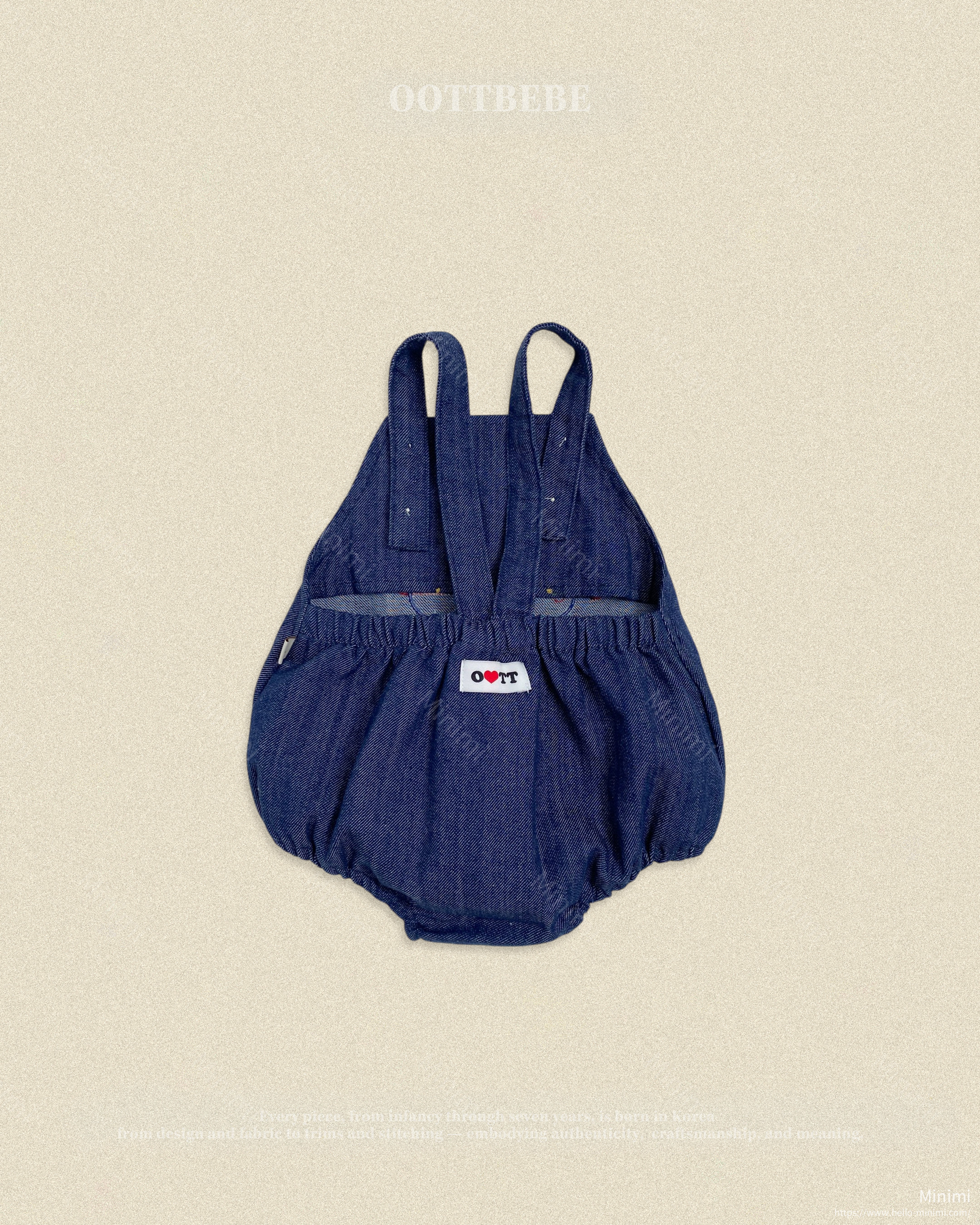 oott bebe Boongboong Denim Bodysuit 細節圖 7