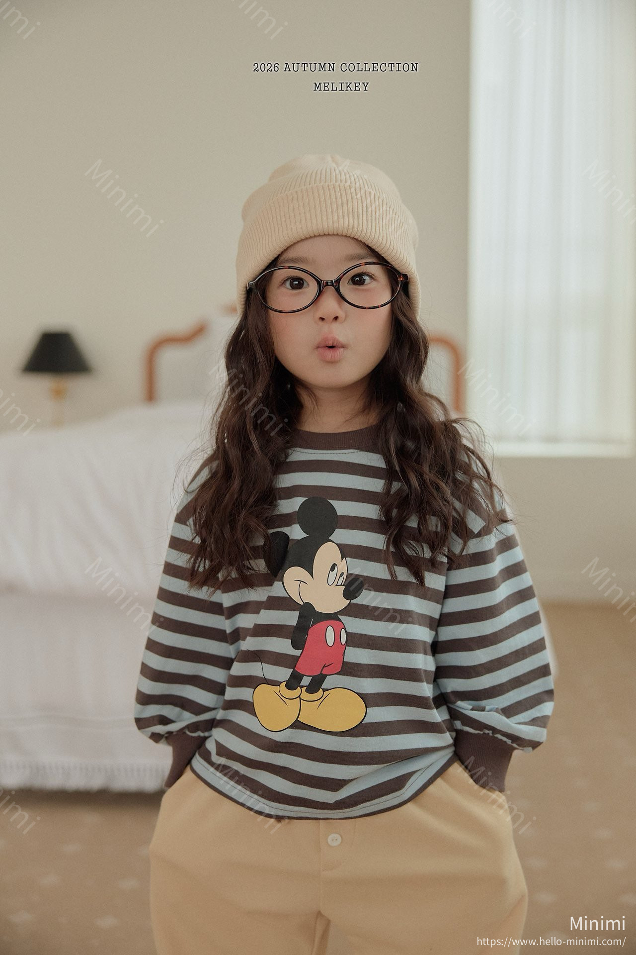 Melikey Mickey Ribbed Hem T-shirt 細節圖 24