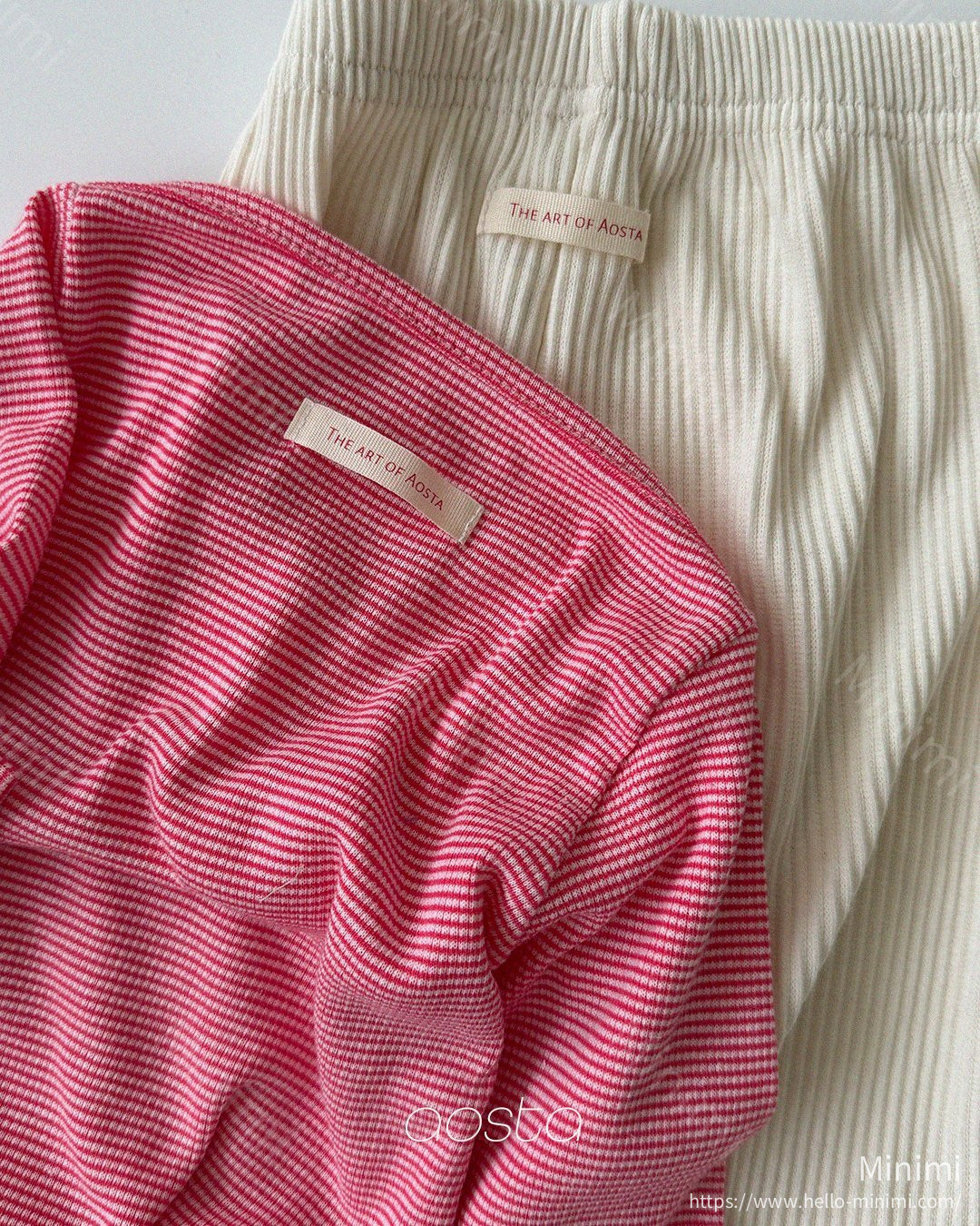 Aosta atelier Boat Neck T 細節圖 23