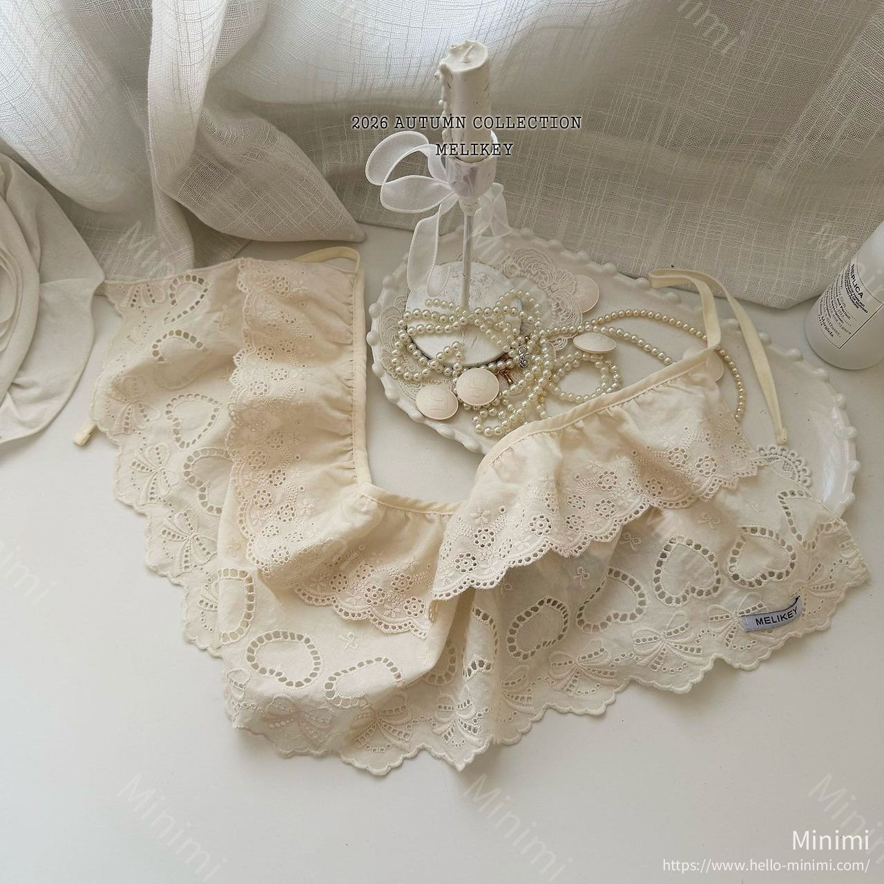 Melikey Tutu Heart Apron - 韓國童裝代購主圖