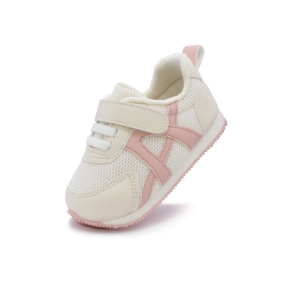 [Squeaky Shoes] Bread Sneakers (Soft Pink)