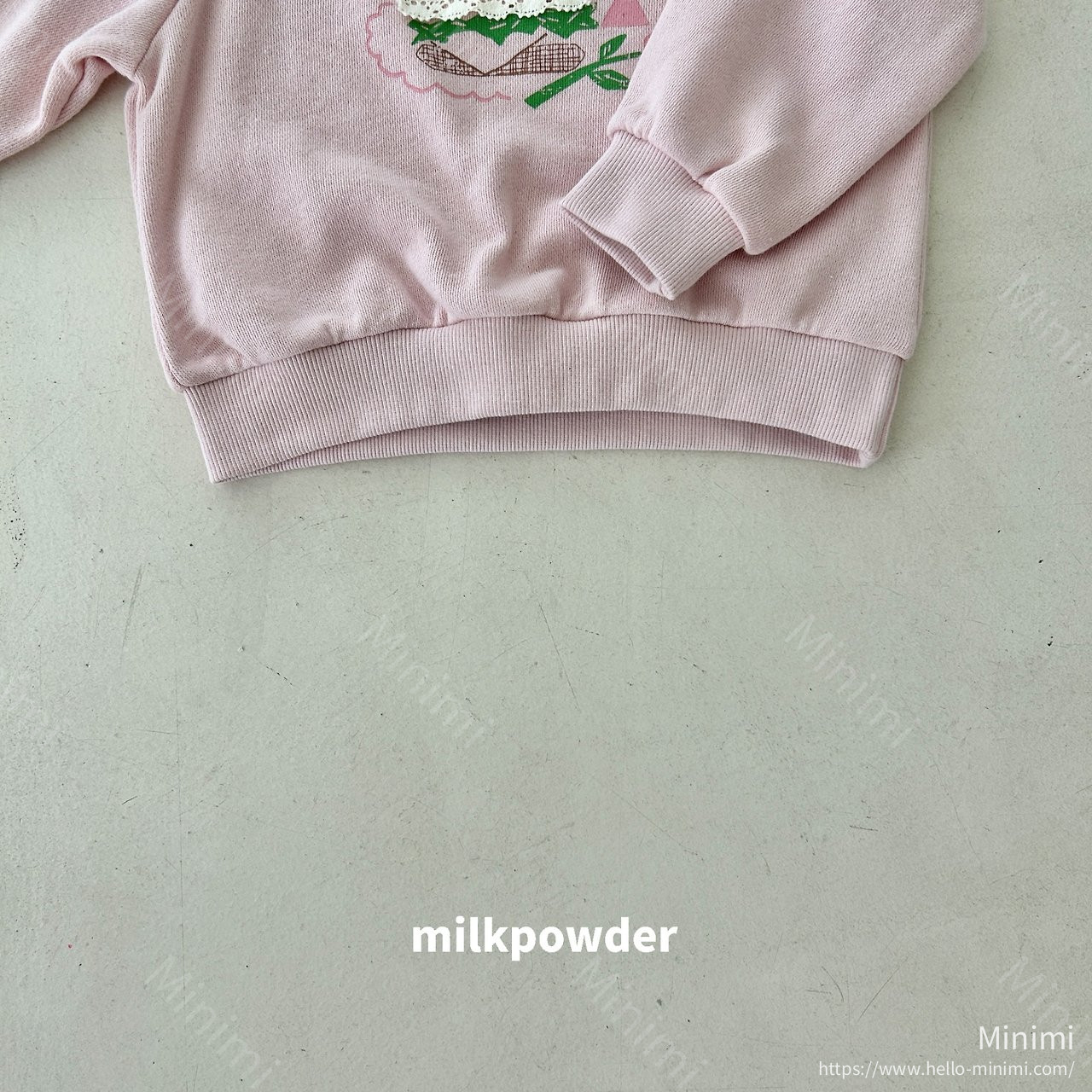 milkpowder Burger Sweatshirt 細節圖 15