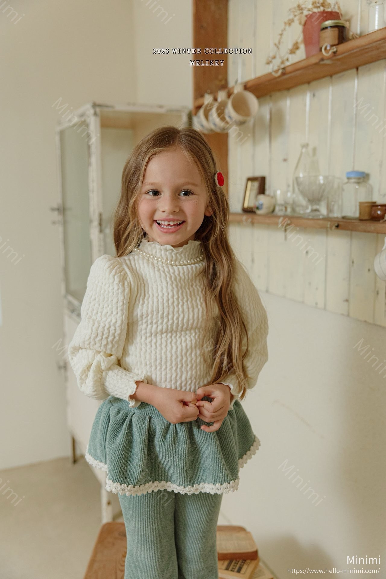 Melikey Knit Ribbed Puff Tee 細節圖 7