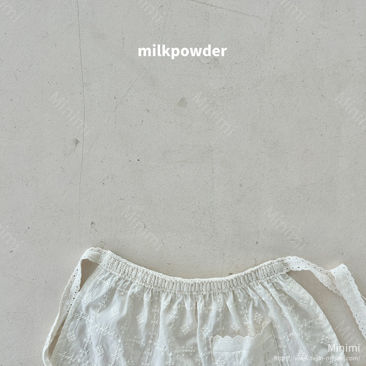 milkpowder Mimi Apron 細節圖 6