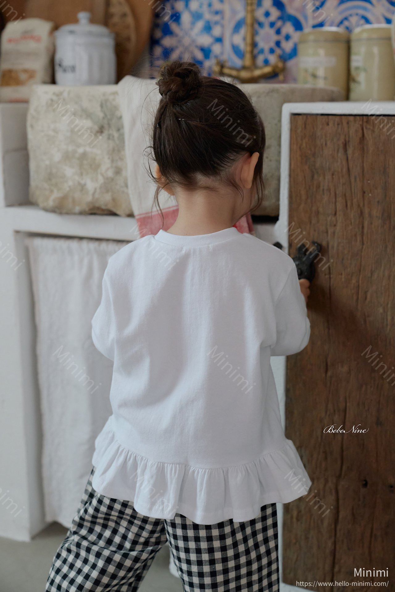 bebe nine Basic Ruffle Tee 細節圖 10