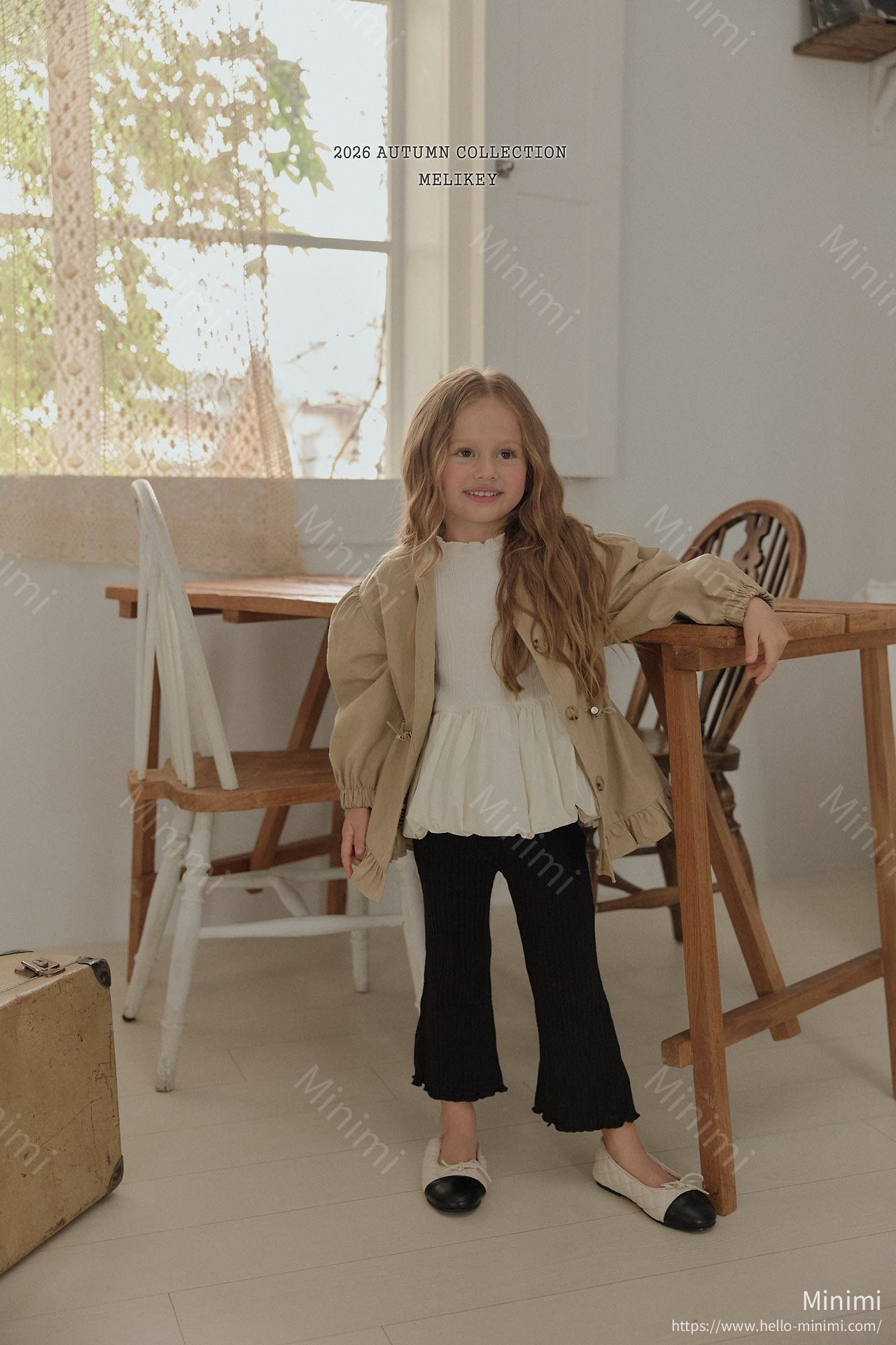 Melikey Momo Frill Trench Coat 細節圖 24