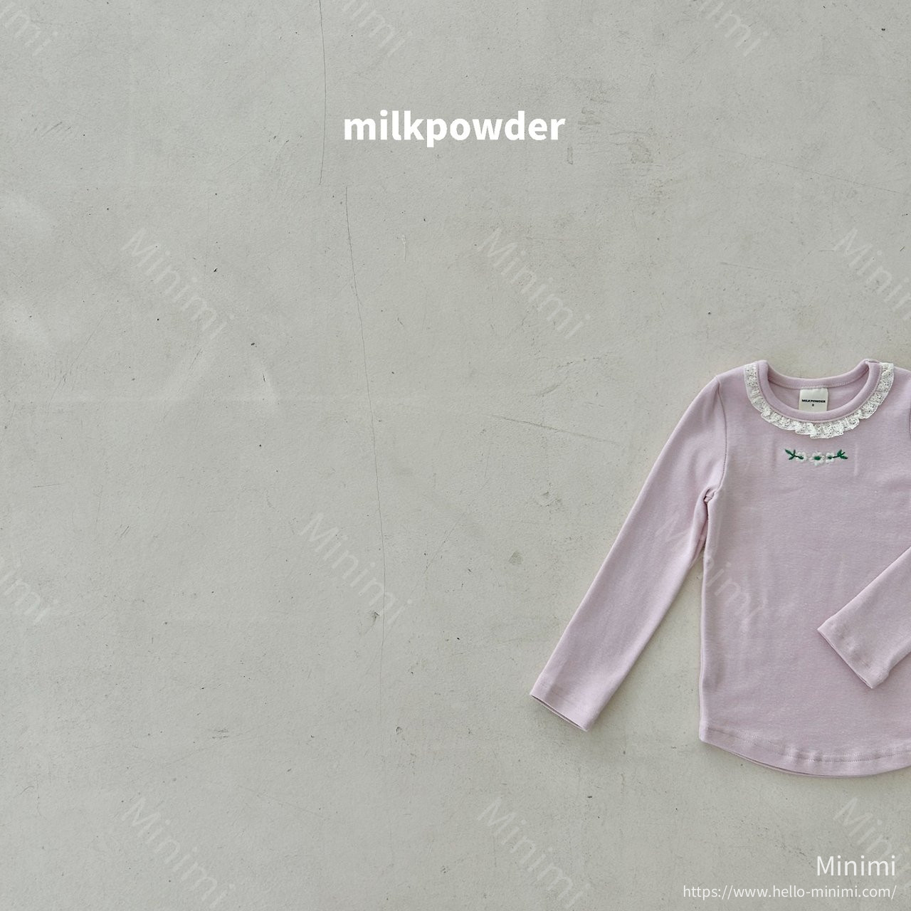milkpowder Daisy Tee 細節圖 12