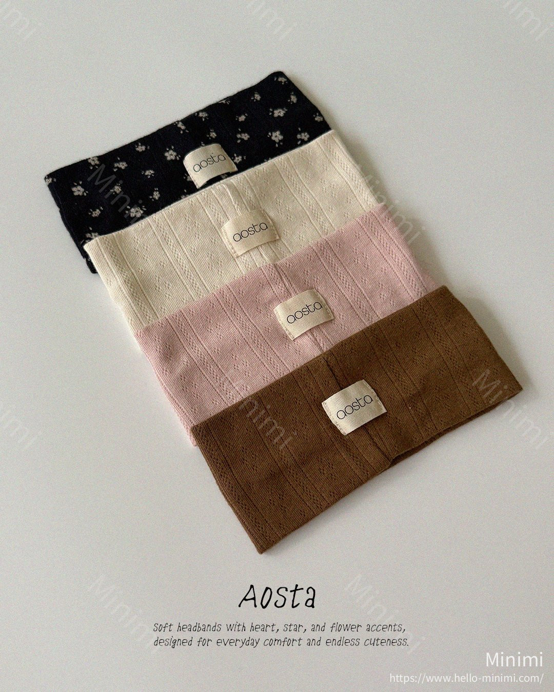 Aosta atelier Star Candy Headband 細節圖 52